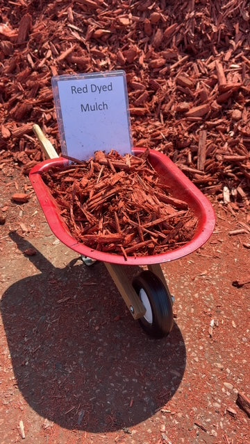 RED TRIPLE SHREDDED MULCH